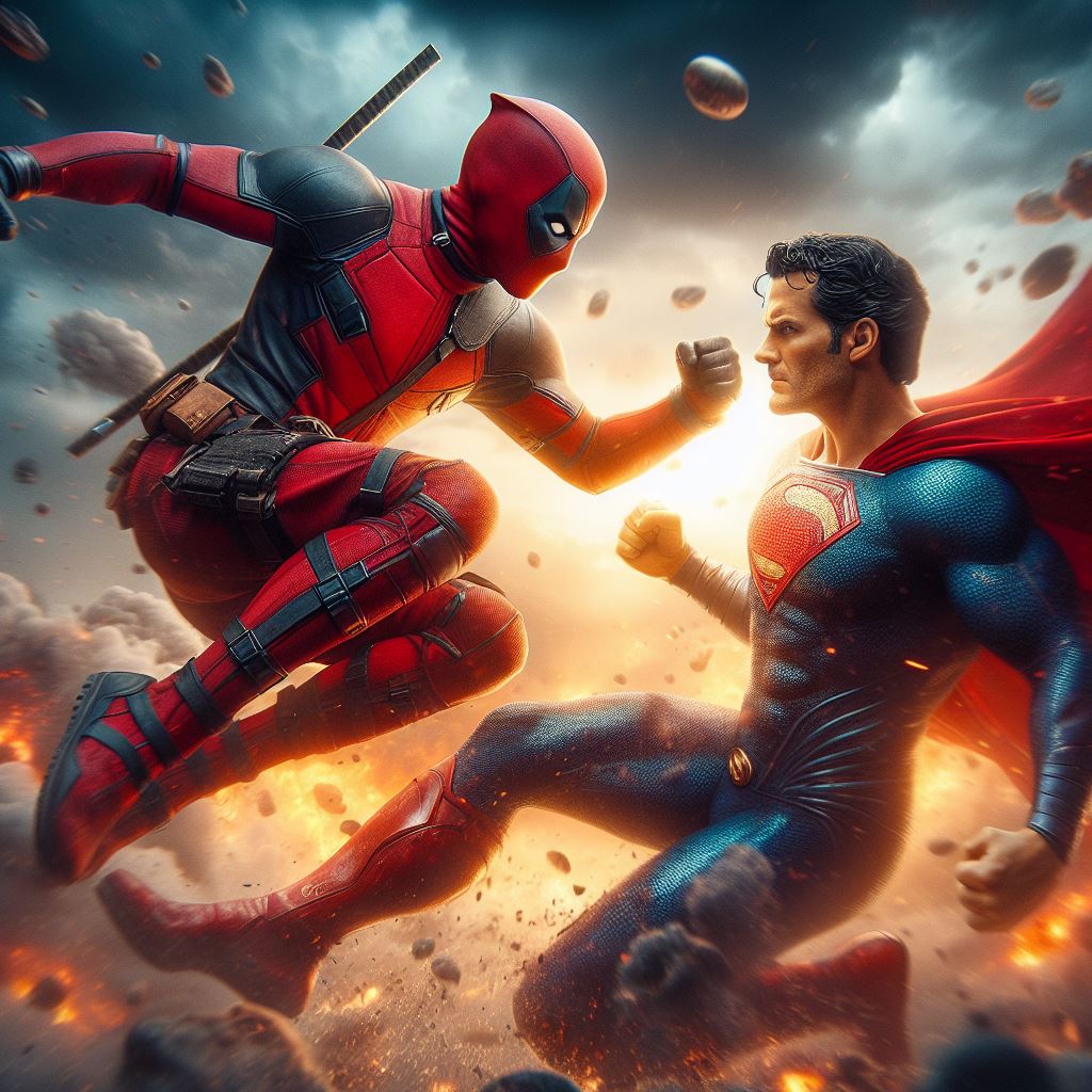 Deadpool vs Superman: The Ultimate Showdown