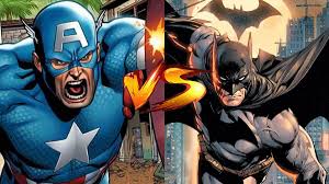 The Ultimate Face-off: Batman vs. Captain America!