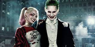 Harley Quinn & Joker Are Physically Bonded In Painterly Joker 2 Fan Poster